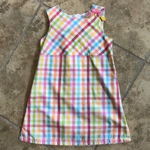 Gymboree Gingham Summer Tank Dress Sleeveless